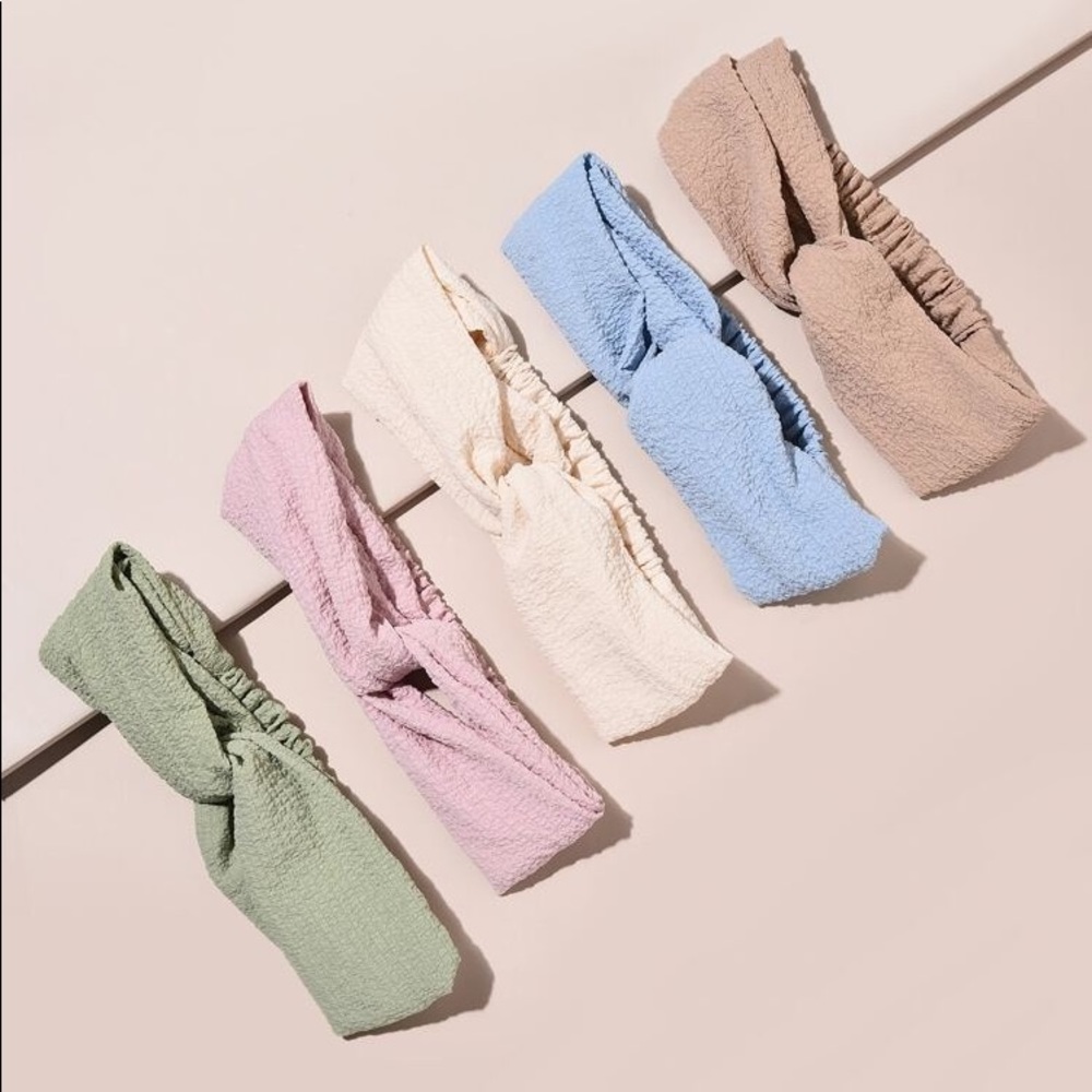5 Pc Knotted Headbands